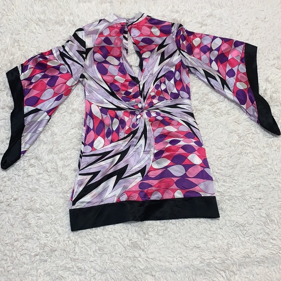 💕70s Style Flowy Mini Dress💕 - Picture 2 of 2